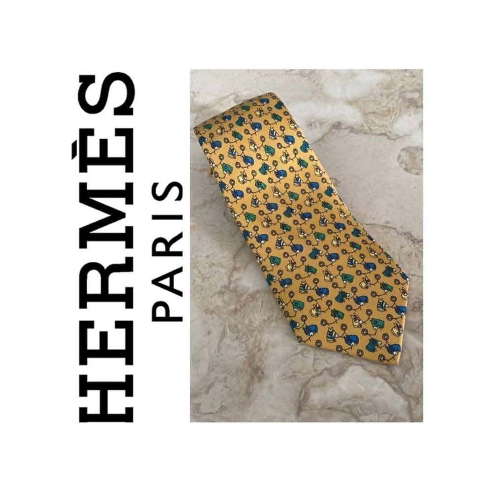 Authentic Hermes Multicolour 100% Silk Horse Equestrian Motif